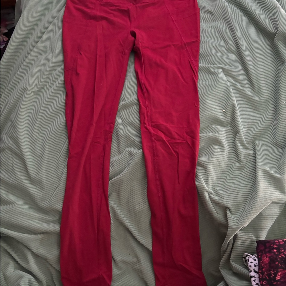 Red Leggings